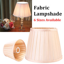 Load image into Gallery viewer, 22/26/30/35/40/45CM Champagne Fabric Light Lampshade Home Table Lamp Cover Fixture Decoration Lamp Shade Lighting Accessories