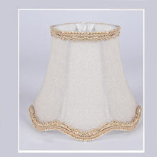Load image into Gallery viewer, Art Deco Ripple Lamp Shades Crystal Wall Lamp Chandelier Fabric Lampshade Nordic Style Modern Lamp Cover for Home Decoration
