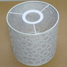 Load image into Gallery viewer, 1pc 14*14cm Iron+PVC Lampshade Floral Table/Ceiling Pendant Light Shade Lampshade Lamp Cover White For Home Restaurant Cafe